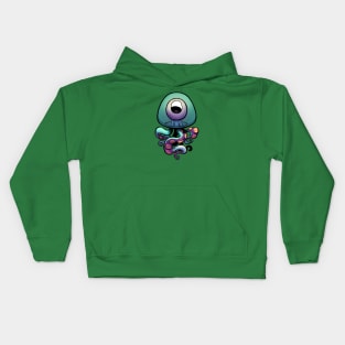 Baby Tentacle Slime Kids Hoodie